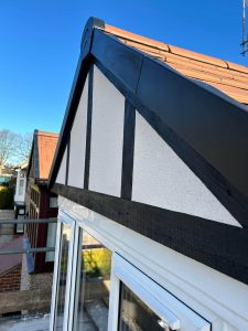 rendering & structural repairs done to a home.